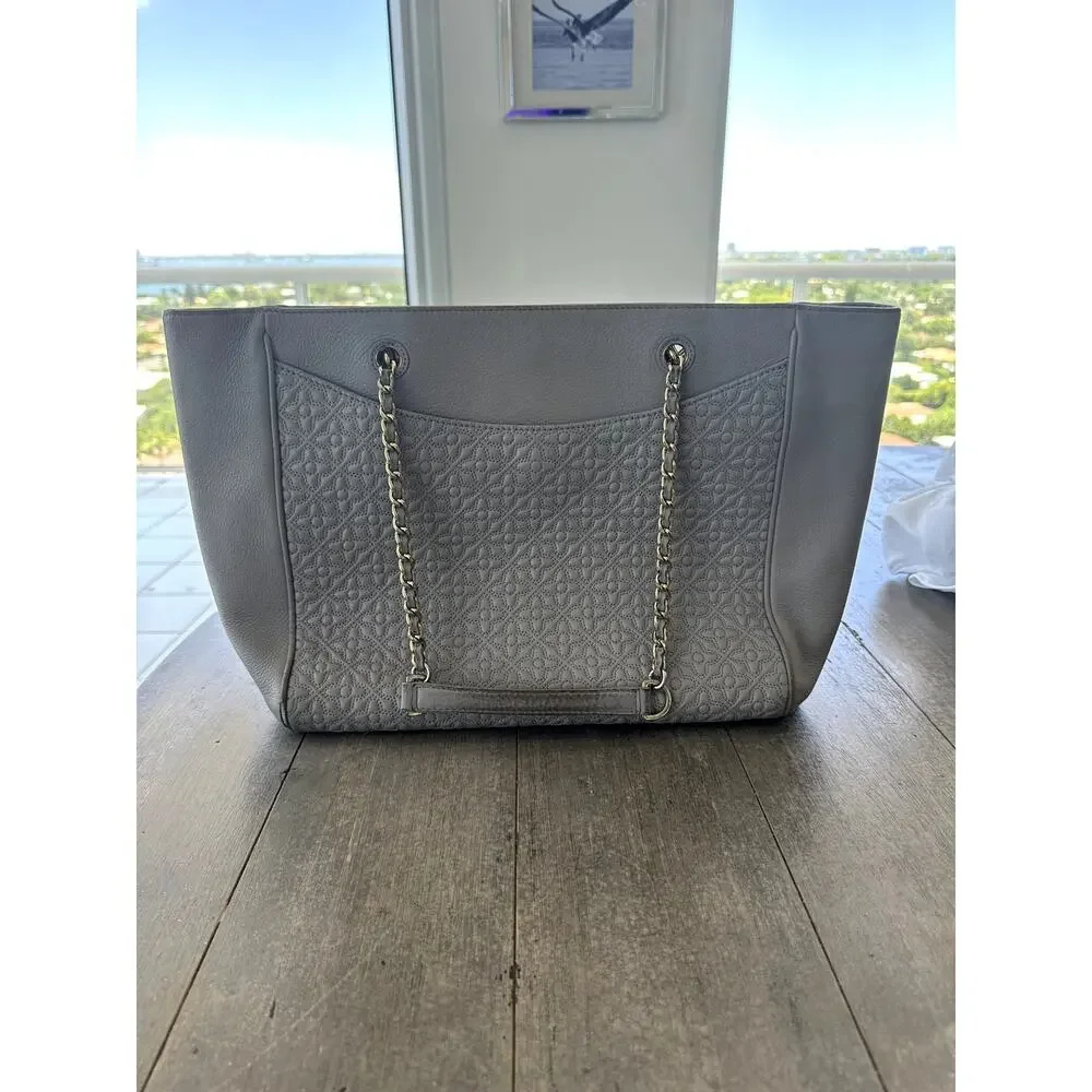 Tory Burch Gray Shoulder Bag - Picture 2 of 12